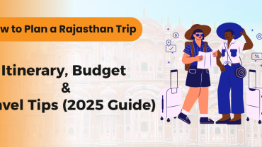 Traveler exploring Rajasthan forts and palaces – how to plan a Rajasthan trip guide by Colourful India Holiday