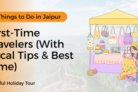 Jaipur city view showcasing forts, old streets, and the Pink City landscape